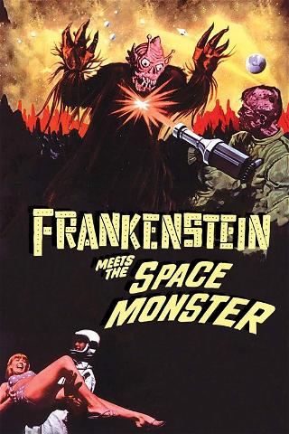 Frankenstein contra el monstruo del espacio poster