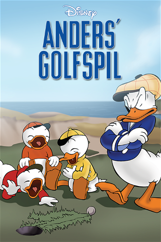 Anders' golfspil poster