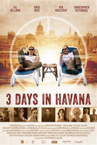 3 jours à La Havane poster