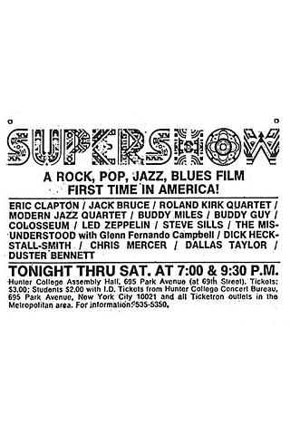 Supershow poster