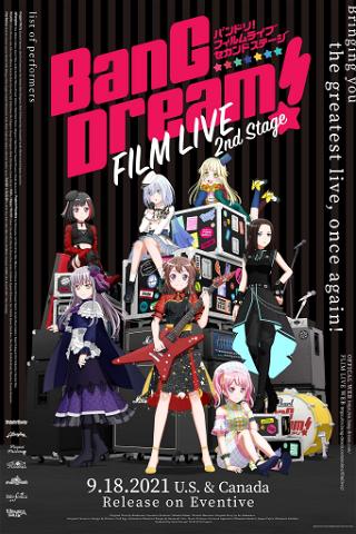 BanG Dream! FILM LIVE 2nd Stage poster