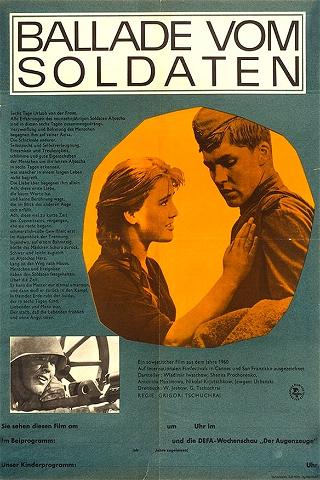 Ballade vom Soldaten poster