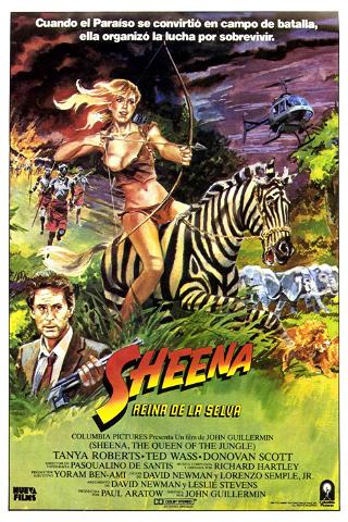 Sheena, Reina de la Selva poster