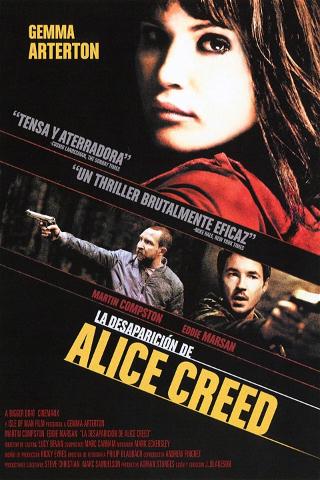 La desaparición de Alice Creed poster