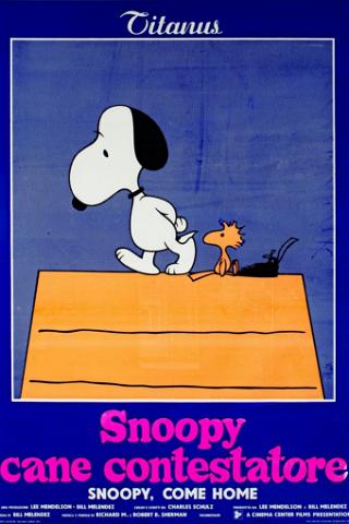 Snoopy cane contestatore poster