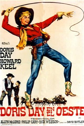 Doris Day en el Oeste poster
