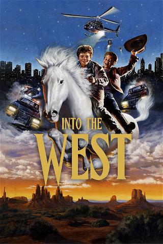 Rejsen mod vest poster