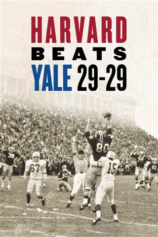 Harvard Beats Yale 29-29 poster