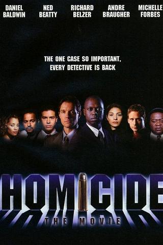 Homicide Le Film poster