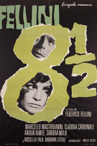 Fellini, ocho y medio poster