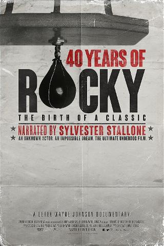 40 años de Rocky: El nacimiento de un clásico poster