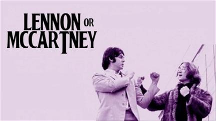 Lennon or McCartney poster