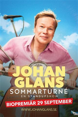 Johan Glans sommarturné - en standupshow poster