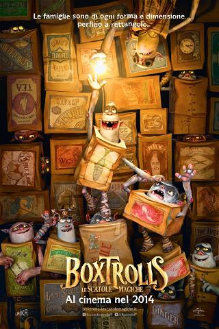 Boxtrolls - Le scatole magiche poster