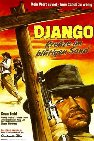 Django – Kreuze im blutigen Sand poster