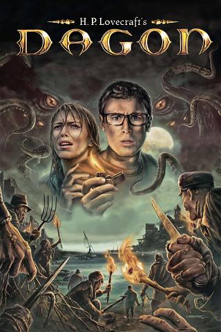 H.P. Lovecraft's Dagon poster