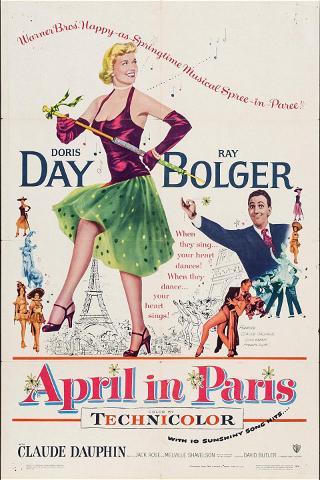 April in Paris poster