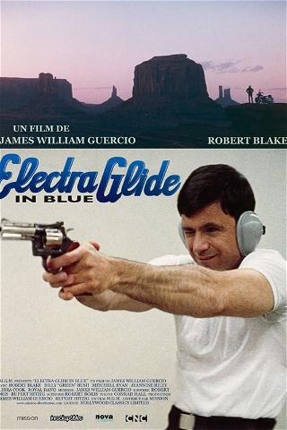 Electra glide in blue poster