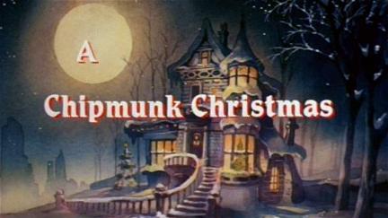 A Chipmunk Christmas poster