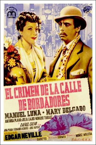 The Crime of Bordadores' Street poster