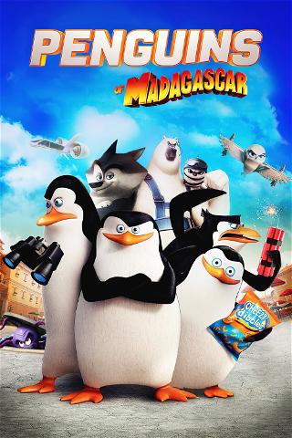Os pinguins de madagascar poster