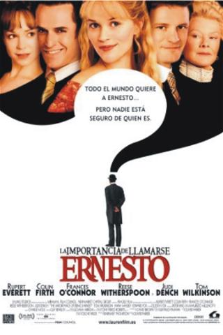 La importancia de llamarse Ernesto poster