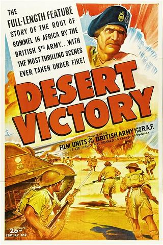 Desert Victory WWII poster