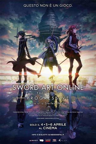 Sword Art Online the Movie -Progressive- Aria of a Starless Night poster
