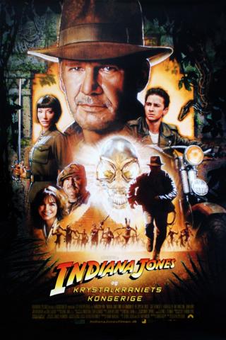 Indiana Jones og krystalkraniets kongerige poster