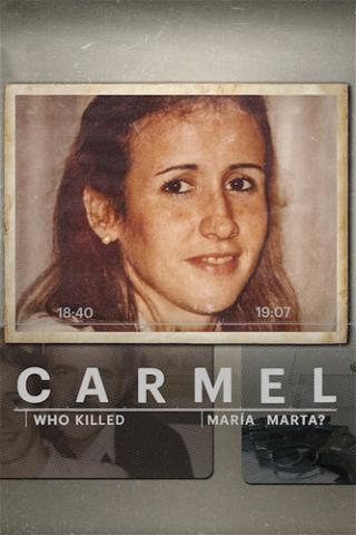 Carmel: Vem mördade María Marta? poster