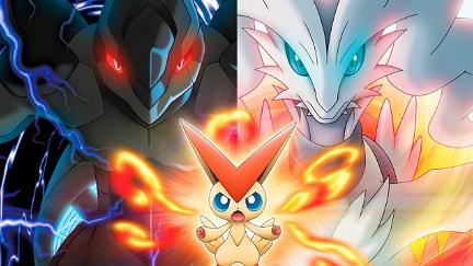 Pokémon-elokuva Musta: Victini ja Reshiram poster
