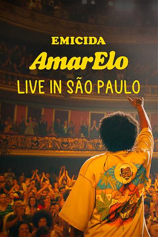 Emicida AmarElo Live in Sao Paulo poster