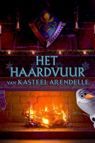 Het haardvuur van Kasteel Arendelle: de uitgeknipte versie poster