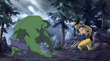Hulk Versus Thor/Hulk Versus Wolverine poster