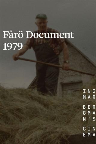 Fårö Document 1979 poster