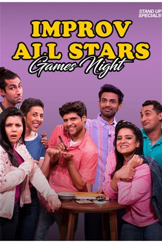 Improv All Stars - Games Night poster