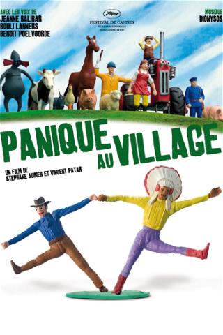 Panique au village poster