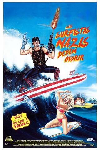 Los surfistas nazis deben morir poster