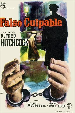 Falso culpable poster
