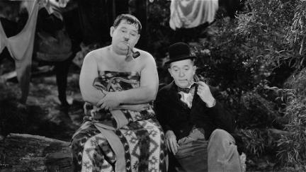 Laurel y Hardy en el Oeste poster
