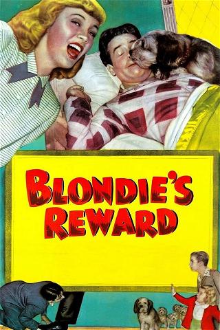 Blondie's Reward poster