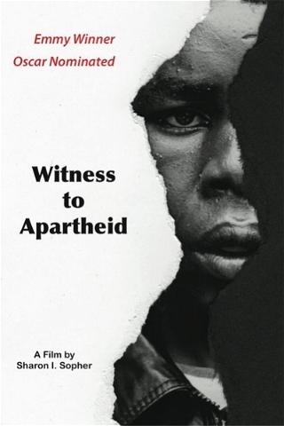 Witness to Apartheid poster