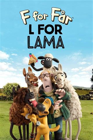 F for Får - L for Lama poster