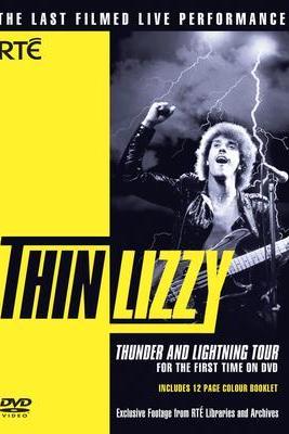 Thin Lizzy: Thunder & Lightning Tour poster