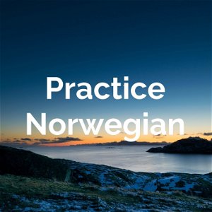 Practice Norwegian poster