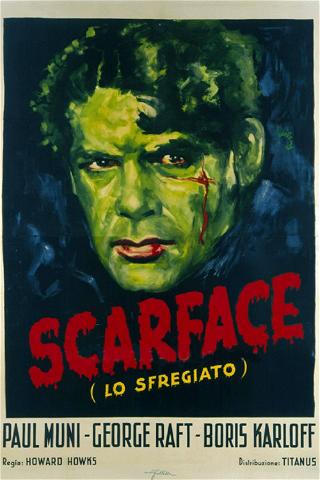 Scarface - Lo sfregiato poster