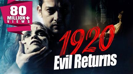 1920: Evil Returns poster