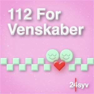 112 For Venskaber poster