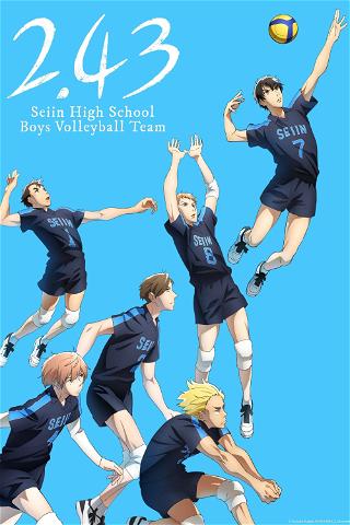 2.43 Seiin High Shool Boys Volleyball Team poster