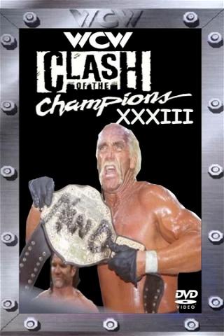 WCW Clash of The Champions XXXIII poster